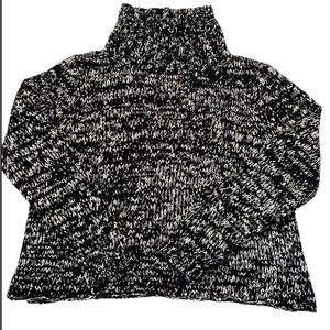 Eileen Fisher Marled Chunky Organic Cotton Sweater Size L